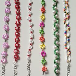 6 Beautiful Handmade Beaded Bracelets