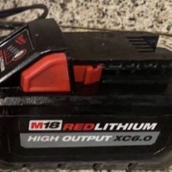 Milwaukee Battery 6.0 