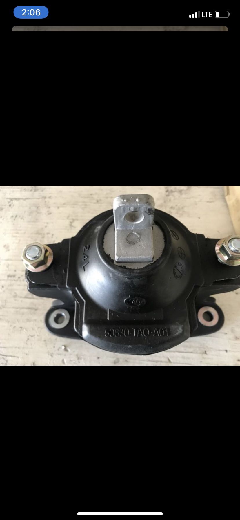 Honda Accord Acura TSX front engine mount k24