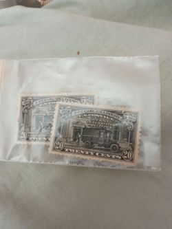 US 20-Cent Special Delivery Postage Stamps (2)