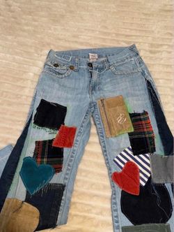 True religion patched jeans size 30 in women’s True religion patched jeans size 30 in women’s