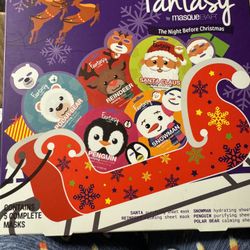 Christmas Face Mask Box Set Of 5