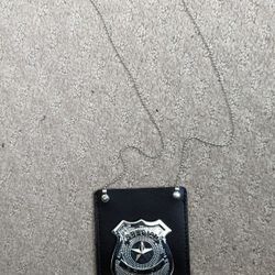Halloween Police Badge - $5