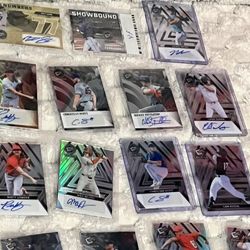 Autographed And Numbered Baseball Cards…READ BELOW LOTS MORE