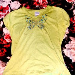 Rhinestone Y2K Fairycore Shirt