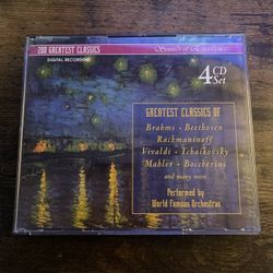 Greatest Masterpieces of the Millennium: Bach (4 CD, Jan-2000, Platinum Disc)