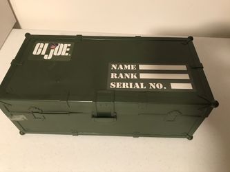 GiJoe Footlocker w/Accessories