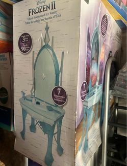 Frozen vanity