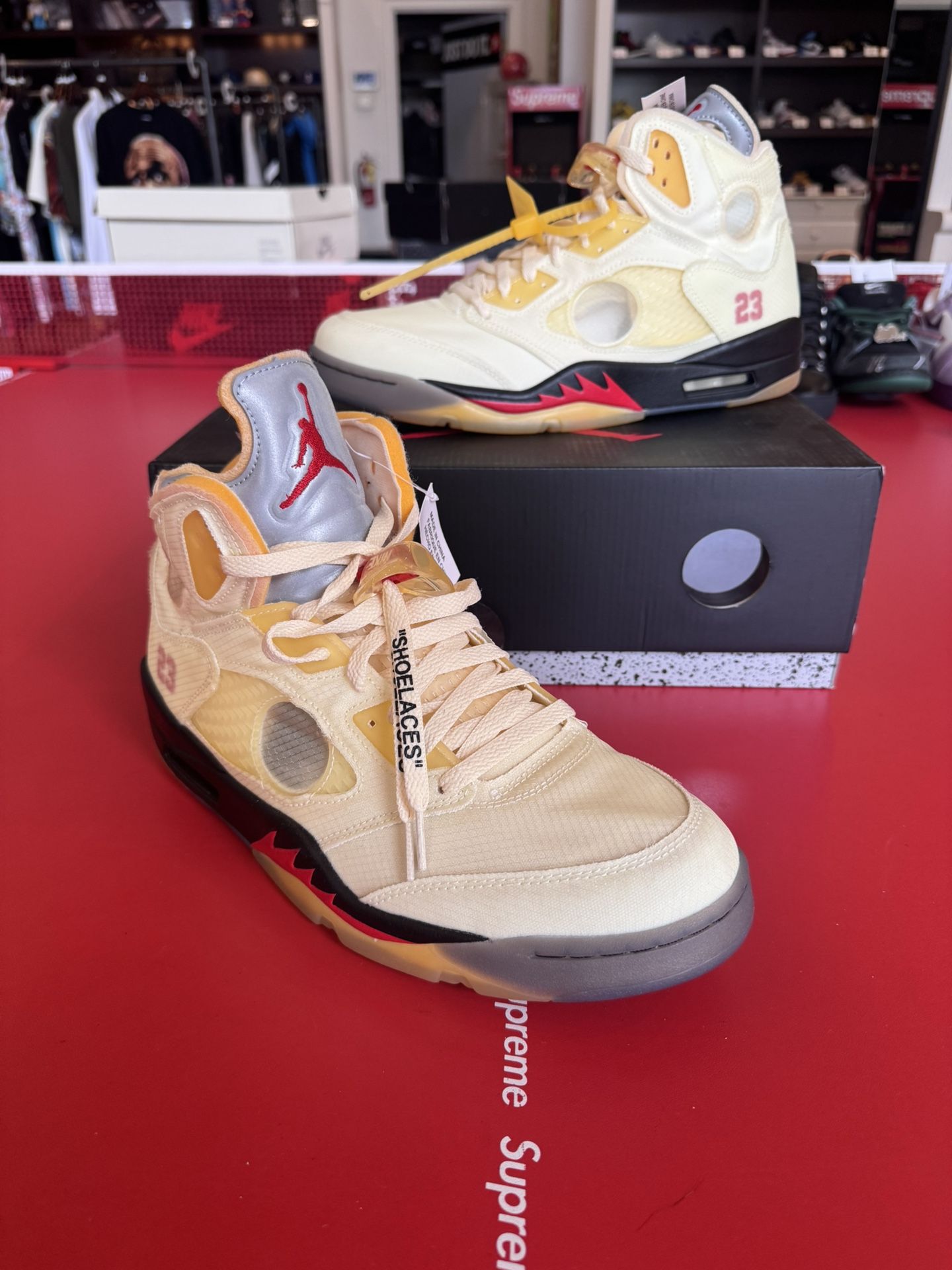 Jordan 5 ‘Off White Sail’ Size 12.5
