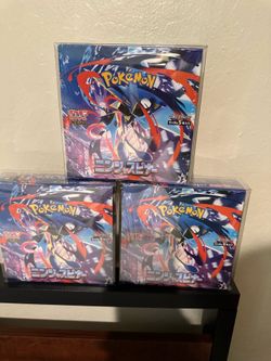 Pokemon Ninja Spinner Booster box x3