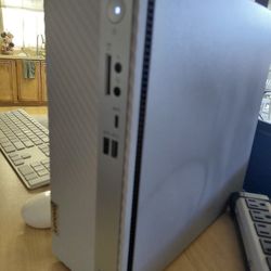 Lenovo IdeaCentre 3 Small Form Factor Desktop PC With 2 Monitors, Keyboard And Mouse (Intel R 300 Processor 3.90GHz, 8GB DDR4 RAM, 240GB SSD,  W11)