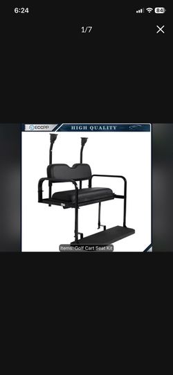 LOW PRICE MOVING- $600 RETAIL GOLF CLUB CAR NEW BACK FLIP SEAT