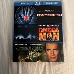 BLU-RAY triple Feature Sci-Fi Movies