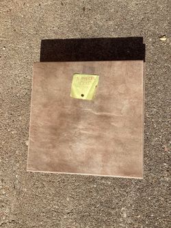 5 Pieces porcelain tiles (. NEW ) ( 12"X12" )