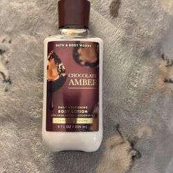 Bath And Body Works Chocolate Amber 8 Fl Oz Body Lotion