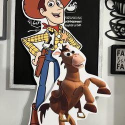 Woody And Bullseye Cutout