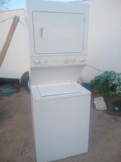 Stackable washer and dryer