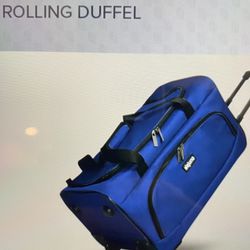 Dejuno Rolling Duffle Bag 21” NEW