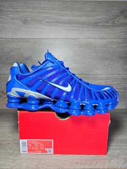 Nike Shox TL Hyper Royal Blue Running Shoes AV3595-400 Men's 10 / Womens 11.5