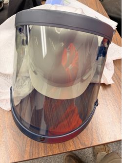 NSA ArcGuard Faceshield w/Hardhat