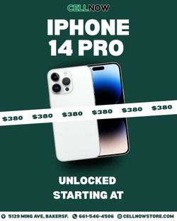 iPhone 14 Pro unlocked