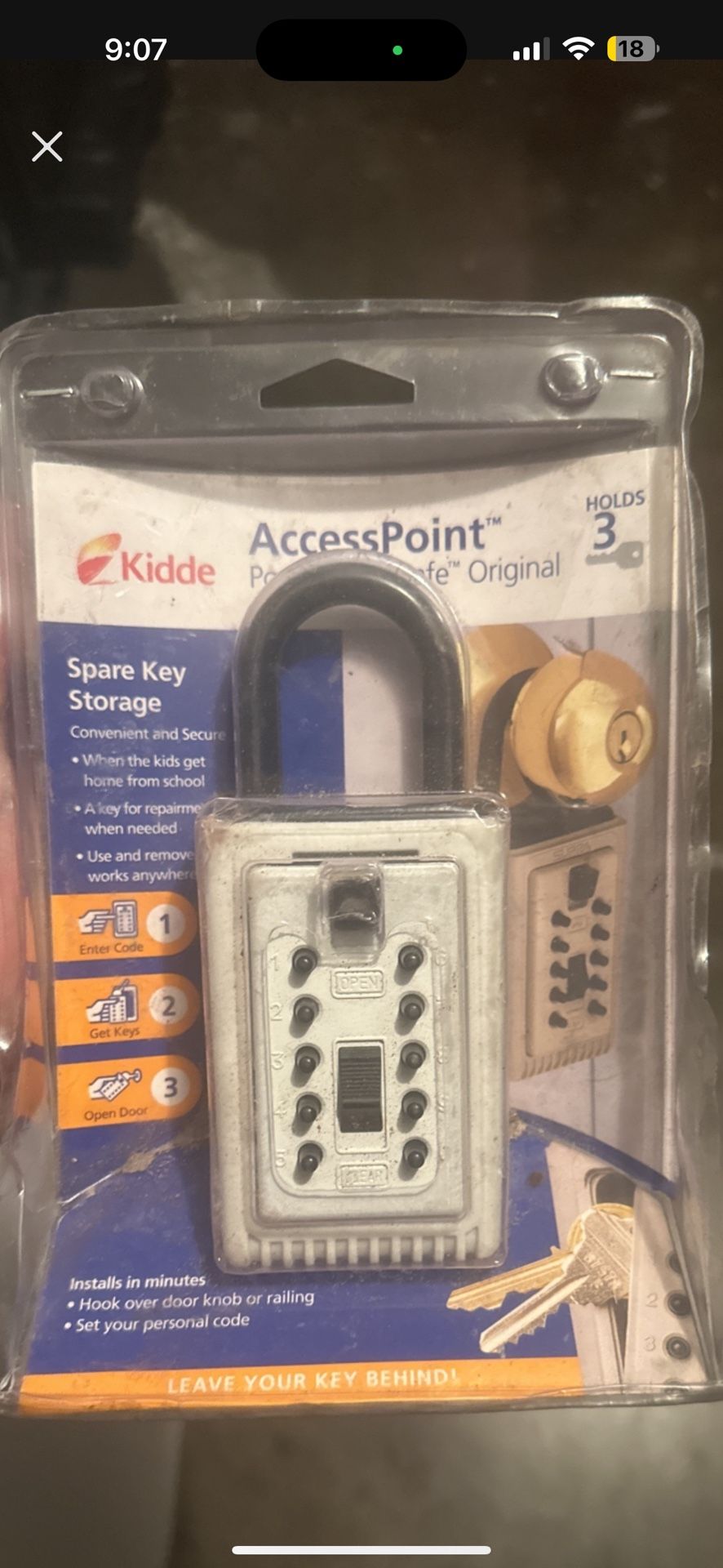 Access Point Portable Key Safe