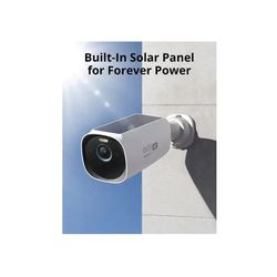 eufyCam 3, 5-Outdoor Wireless 4K Solar Powered Security Cameras with HomeBase 3