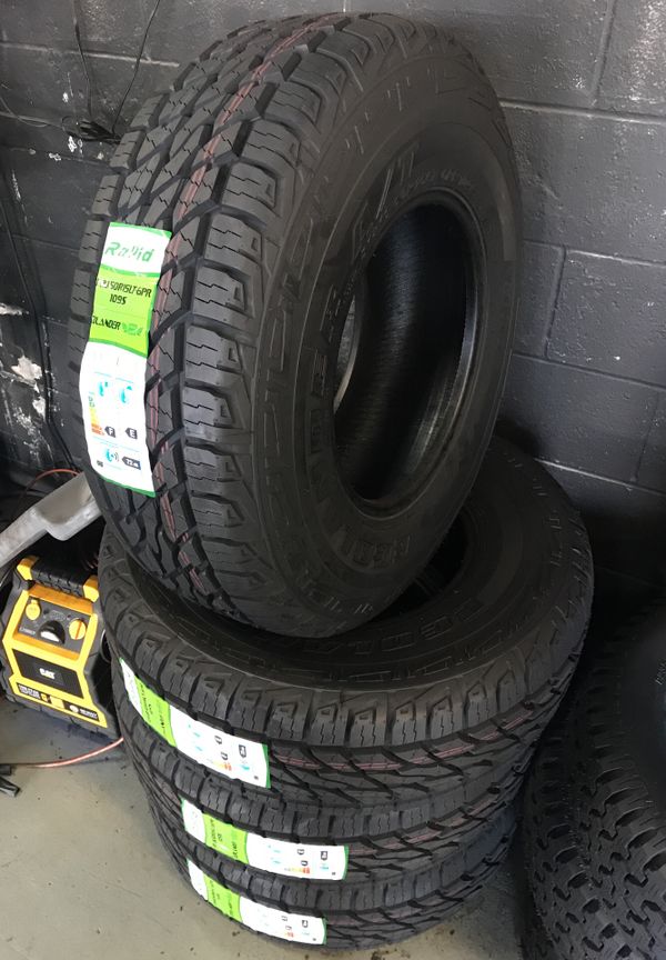BRAND NEW SET OF ALL TERRAIN TIRES 31x10.5x15 for Sale in Rialto, CA