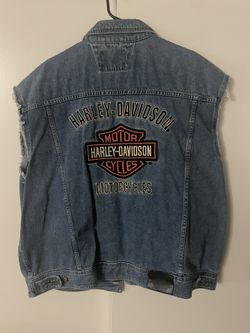 Harley Davidson Denim Vest