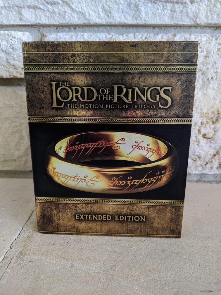 Lord of the Rings Trilogy Extended Play DVD Set