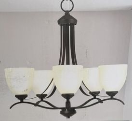 ALSY LIGHTING COSTA 5 LIGHT CHANDELIER 🌟NEW🌟 AVAILABLE FOR IMMEDIATE PICK UP IN SANTA ANA 