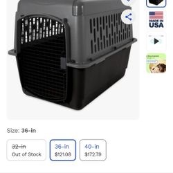 Dog Crate - BRAND NEW and Dog Food Storage