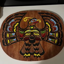 vintage Nations Hand Painted Legend Eagle 