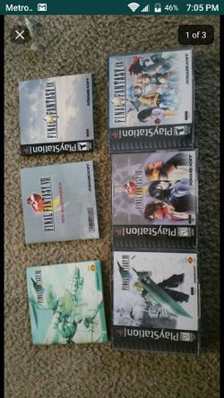 Ff7 misprint, ff8 and ff9