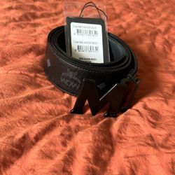 MCM Reversible Belt Black/Black