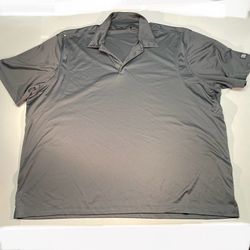 OGIO Polo Golf Casual Gray Shirt Collar Short Sleeve Mens 4XL