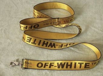 Off-white dog leash
