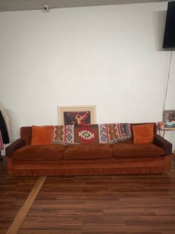 Comfy Orange couch