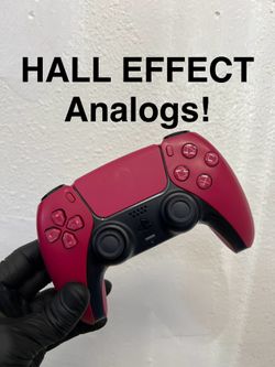 Upgraded PS5 DualSense Hall Effect Controller Red