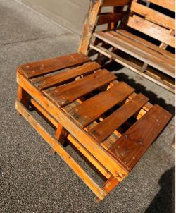 Handmade Bench And Ottoman