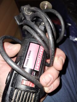 Craftsman Single Speed Dremel Tool And Accessories