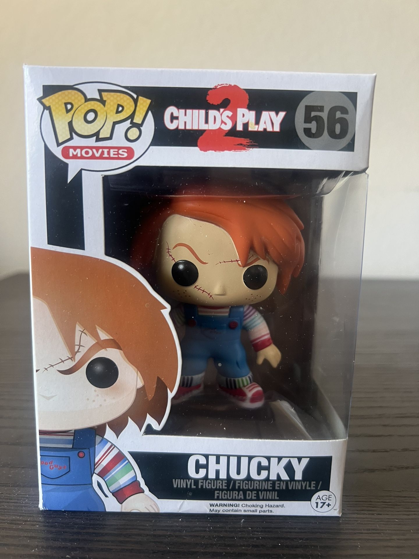 Chucky Child's Play 2 Horror Funko Pop #56 Horror Movies Knife Doll Vinyl Figure