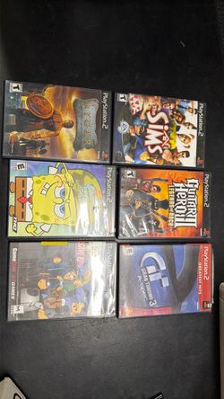 Ps2 games lot