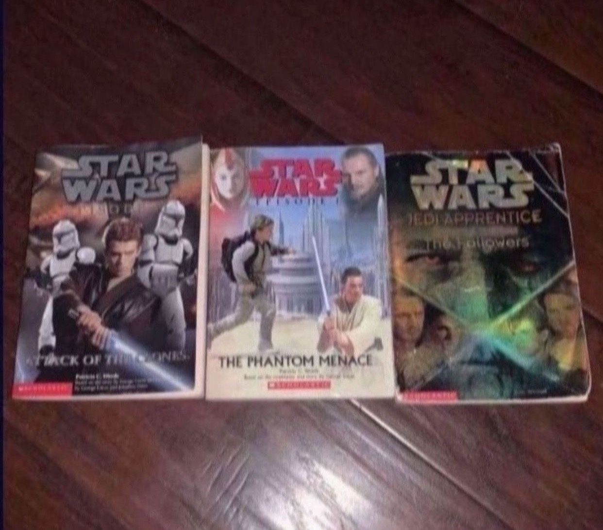 one book is special edition $5 and the other 3 are $4 all together is $27 all the books are good condition.