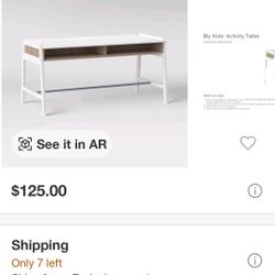 Bly Kids Activity Table Desk Brand New (Price Is Firm)