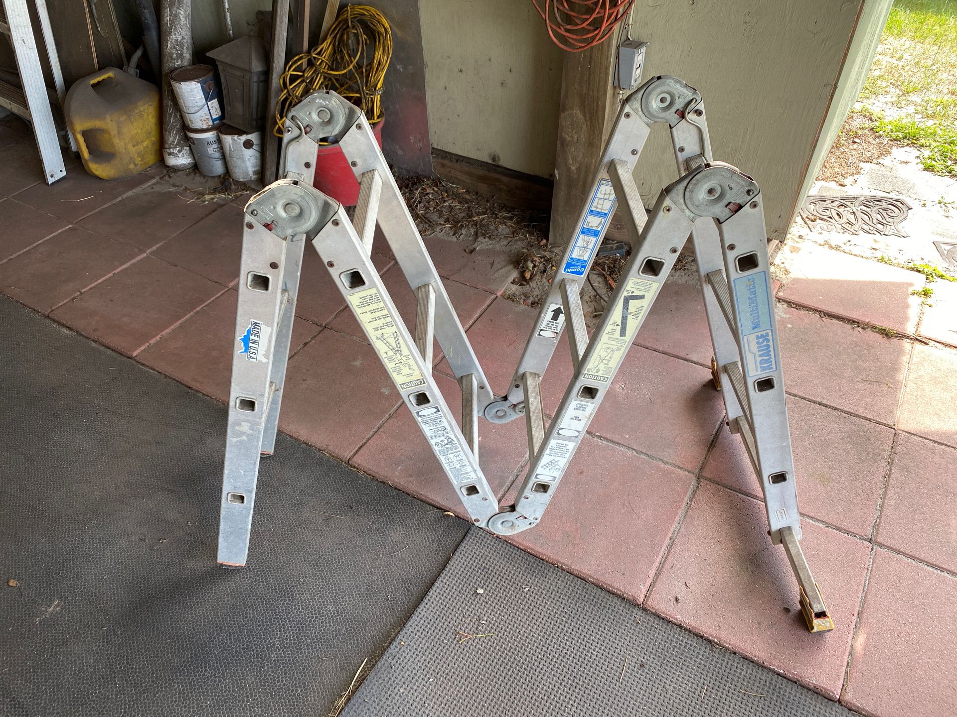 Krause 12ft, 300lb, Multi-Use Ladder