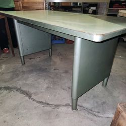 McDowell & Craig Vintage Tanker Desk Table