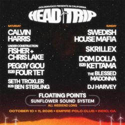 (2) GA Head Trip Wristbands