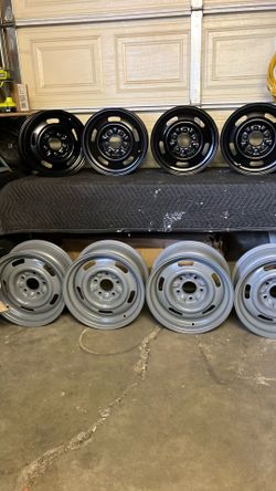 Chevy Rallys 14x6 And 15x7 All Are 5x4.75 Bolt Pattern