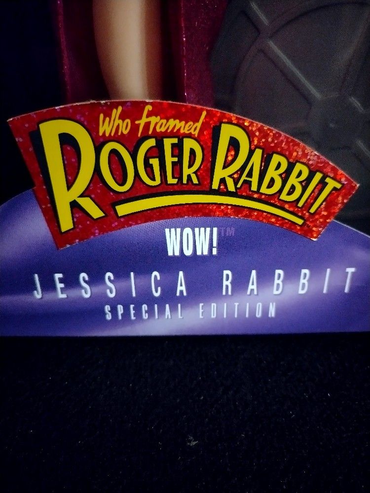 π 1999 Jessica Rabbit (Special Edition) Collector Doll From Who Framed Roger Rabbit Movie